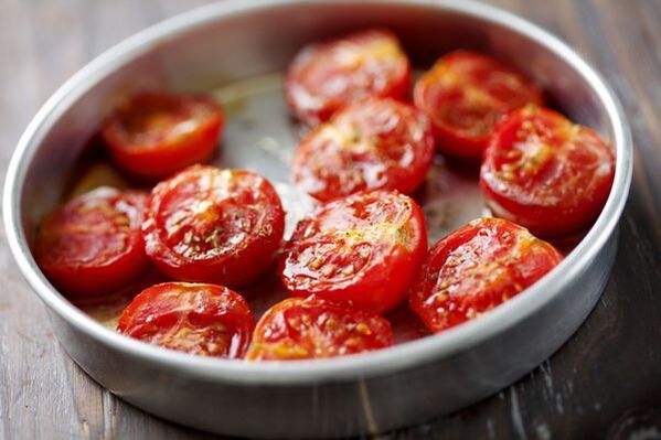 tomates al horno para aumentar la potencia